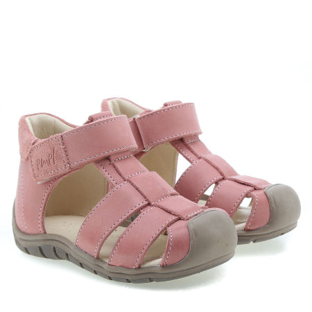 Chico Roczki® różowe sandały dziecięce ze skóry naturalnej - ES 2187A-8 zdjęcie 2