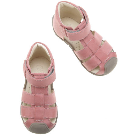 Chico Roczki® różowe sandały dziecięce ze skóry naturalnej - ES 2187A-8 zdjęcie 3