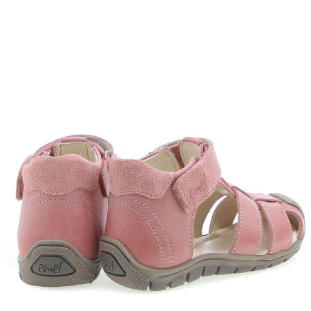 Chico Roczki® różowe sandały dziecięce ze skóry naturalnej - ES 2187A-8 zdjęcie 4