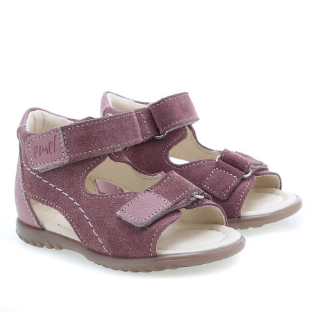 Malibu Roczki® różowe sandały dziecięce ze skóry naturalnej - ES 2435-14 zdjęcie 2
