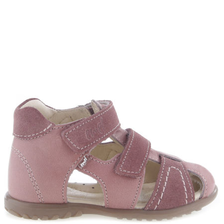 Ankara Roczki® różowe sandały dziecięce ze skóry naturalnej - ES 2437-34 zdjęcie 4