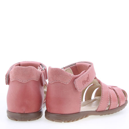 Panama Roczki® różowe sandały dziecięce ze skóry naturalnej - ES 1078-37 zdjęcie 3