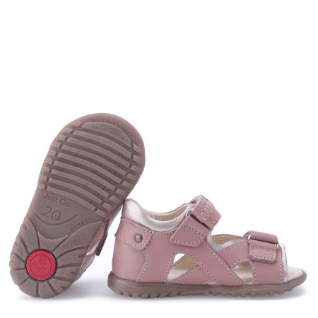 Acapulco Roczki® różowe sandały dziecięce ze skóry naturalnej - ES 2086-32 zdjęcie 2