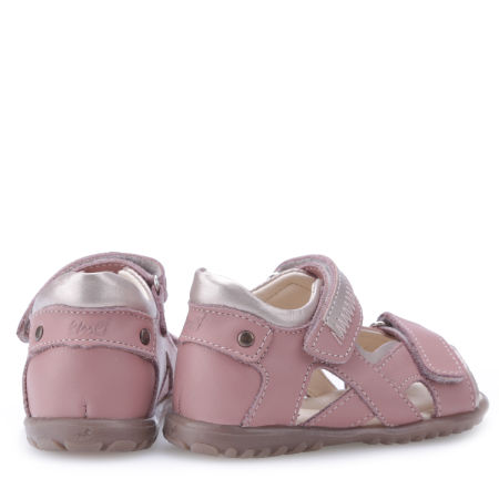 Acapulco Roczki® różowe sandały dziecięce ze skóry naturalnej - ES 2086-32 zdjęcie 3