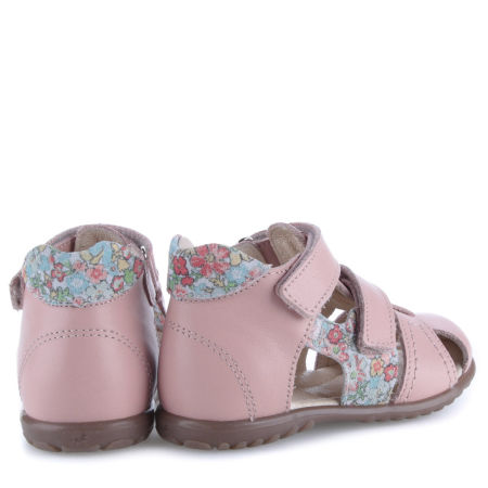 Ankara Roczki® różowe sandały dziecięce ze skóry naturalnej - ES 2437-38 zdjęcie 3