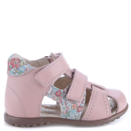 Ankara Roczki® różowe sandały dziecięce ze skóry naturalnej - ES 2437-38 zdjęcie 4