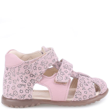 Ankara Roczki® różowe sandały dziecięce ze skóry naturalnej - ES 2437E-5 zdjęcie 2