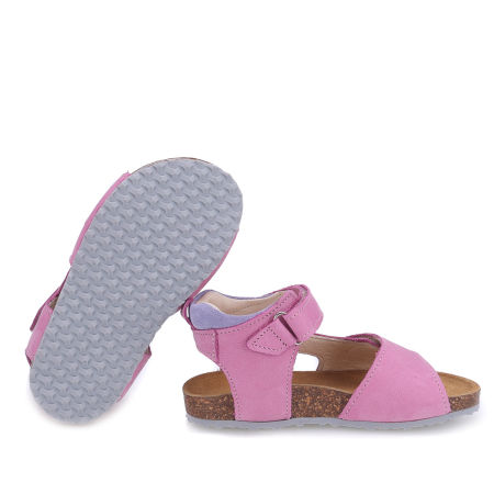 California różowe sandały dziecięce ze skóry naturalnej - E 2508-37 , E 2509-37 zdjęcie 2