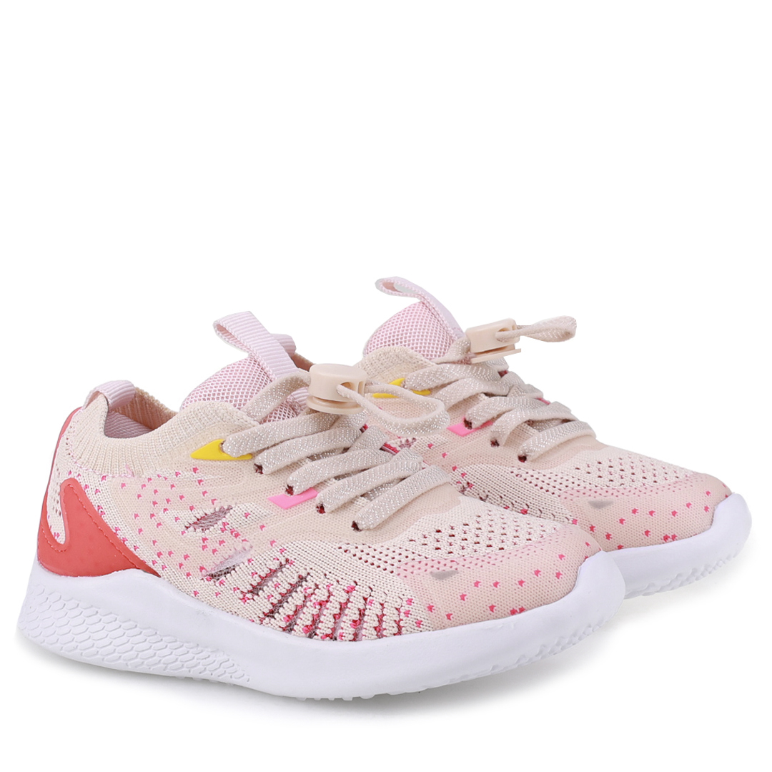 Emel Sport Beżowe Sneakersy Dziecięce zdjęcie 1