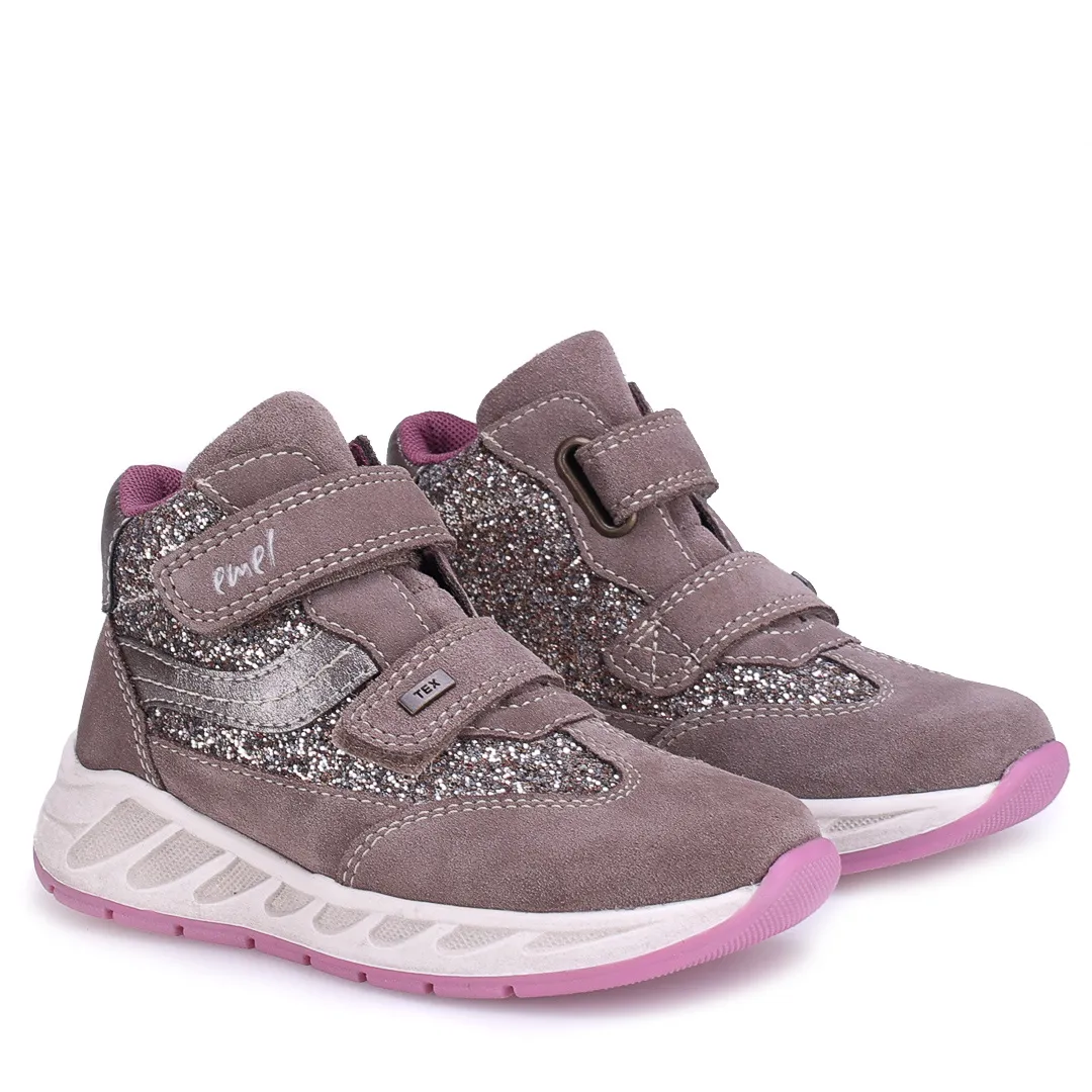 Lily　20 Starling beżowe trzewiki dziecięce ze skóry naturalnej