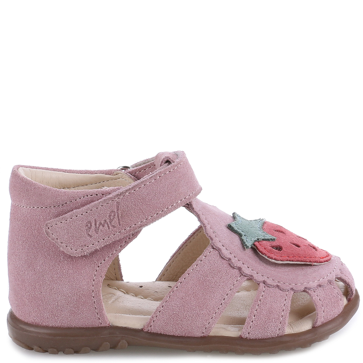 Bali Roczki® różowe sandały dziecięce ze skóry naturalnej - ES 1214E-7 zdjęcie 1