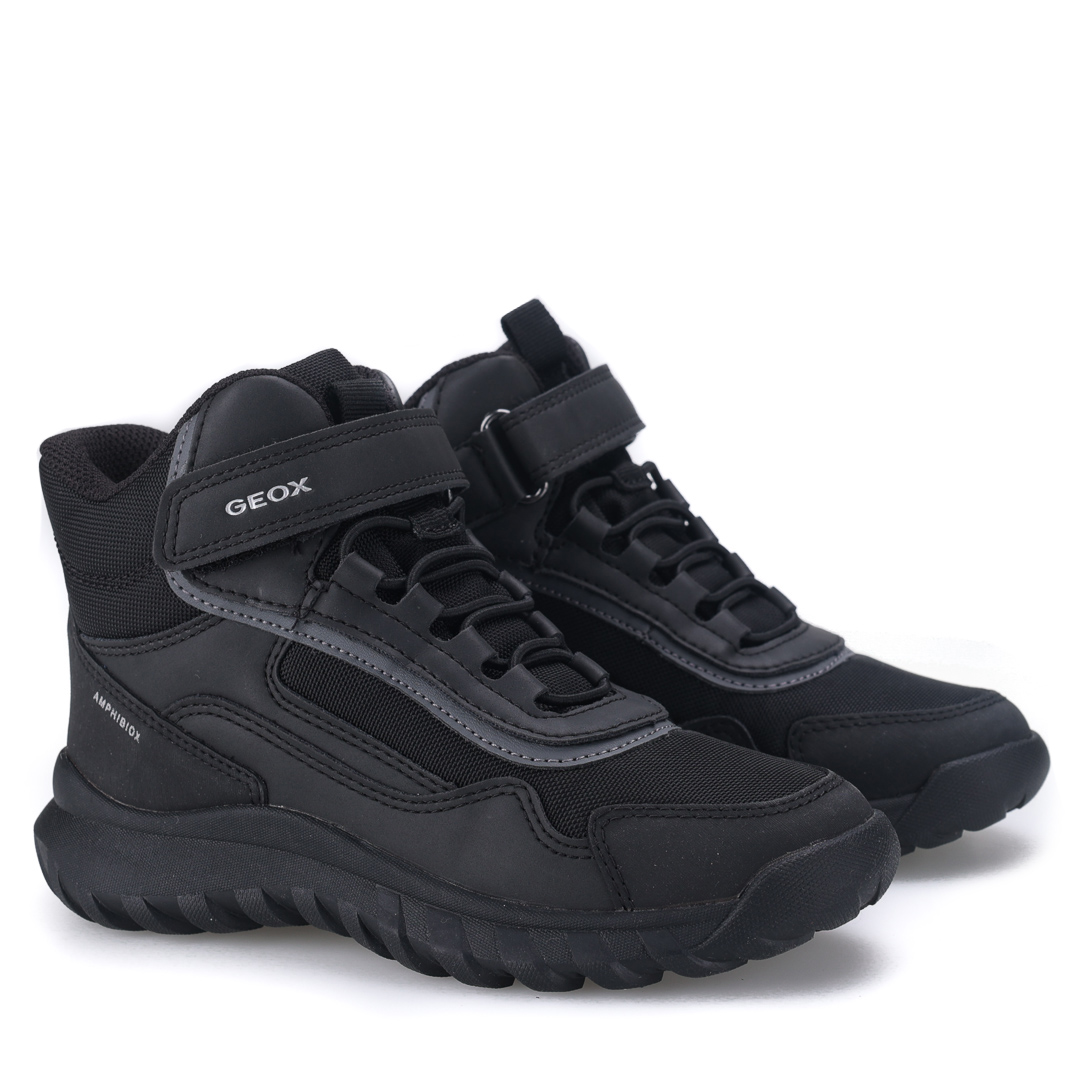 Geox czarne sportowe buty zimowe dziecięce zdjęcie 1