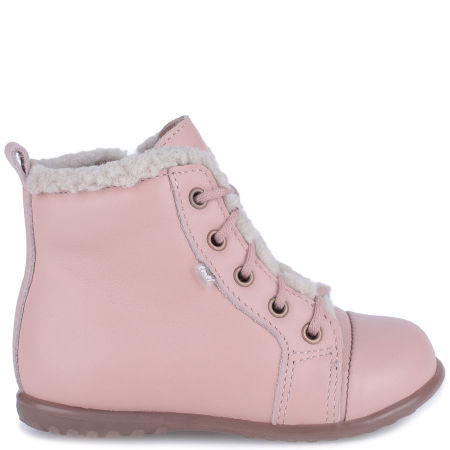 Helsinki Roczki® membrana różowe trzewiki dziecięce ze skóry naturalnej