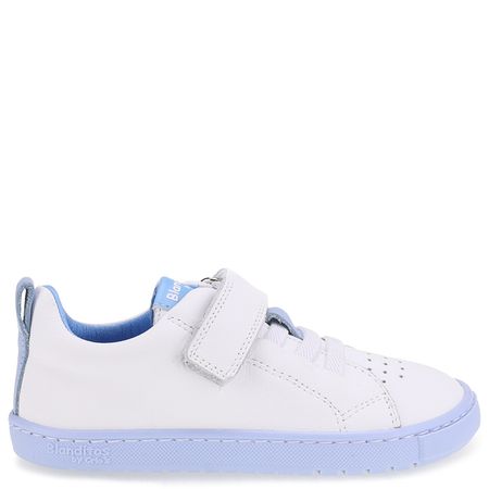 Biało-niebieskie Trampki Dziecięce Borneo Barefoot Blanditos by Crio's