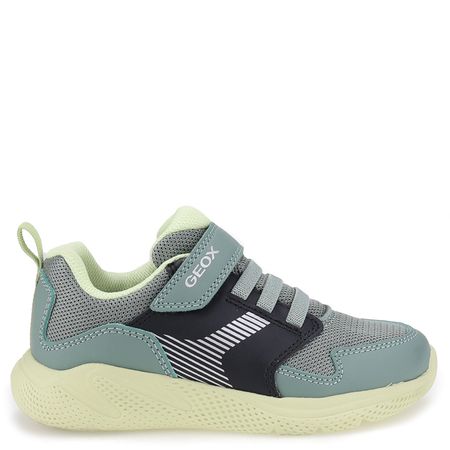 Geox sneakersy SPRINTYE zielone dziecięce buty sportowe