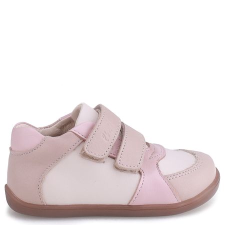 Rio barefoot beżowe trzewiki dziecięce ze skóry naturalnej