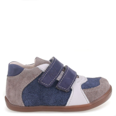Rio barefoot granatowe trzewiki dziecięce ze skóry naturalnej