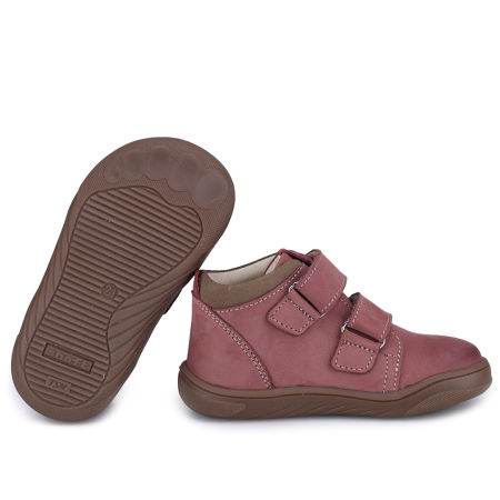 Gobi barefoot różowe trampki dziecięce ze skóry naturalnej zdjęcie 2