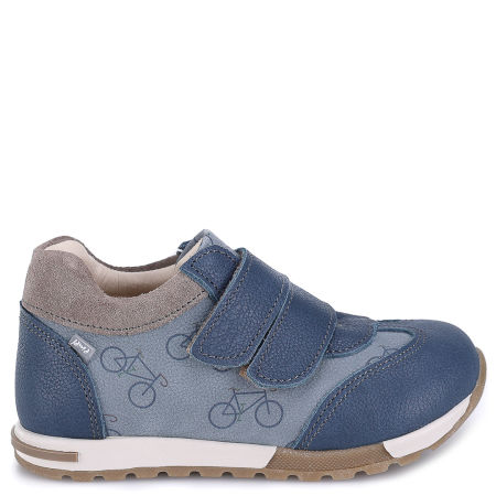 Colorado niebieskie trampki dziecięce ze skóry naturalnej