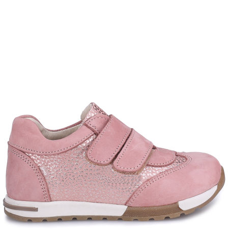 Colorado różowe trampki dziecięce ze skóry naturalnej