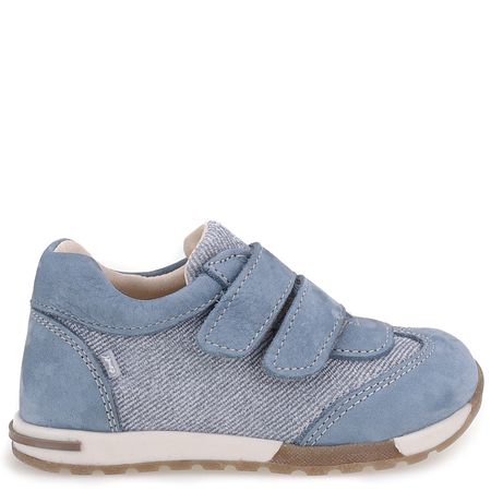 Colorado niebieskie trampki dziecięce ze skóry naturalnej