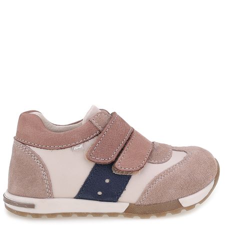 Colorado beżowe trampki dziecięce ze skóry naturalnej