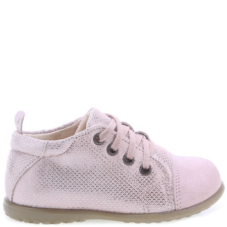 Mito Roczki® różowe trzewiki dziecięce ze skóry naturalnej