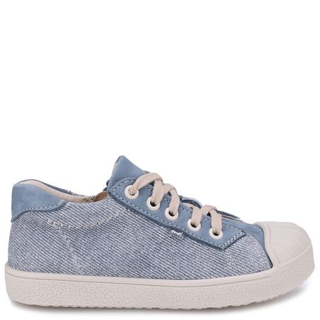 Jackson niebieskie trampki dziecięce ze skóry naturalnej