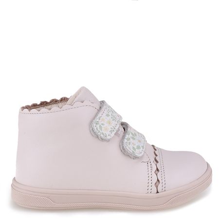 Amsterdam beżowe trzewiki dziecięce ze skóry naturalnej