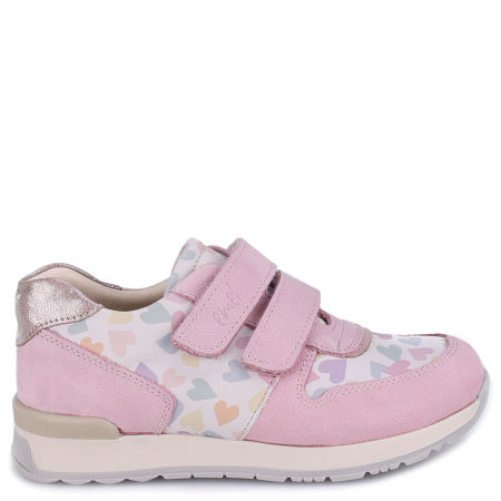 Hamburg kolorowe trampki dziecięce ze skóry naturalnej