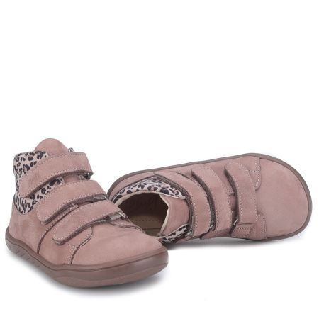 Pico barefoot beżowe trampki dziecięce ze skóry naturalnej zdjęcie 4