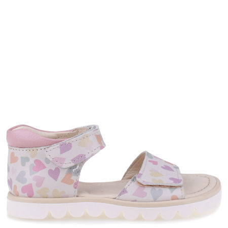 Toscana kolorowe sandały dziecięce ze skóry naturalnej