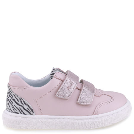 Nelson różowe trampki dziecięce ze skóry naturalnej
