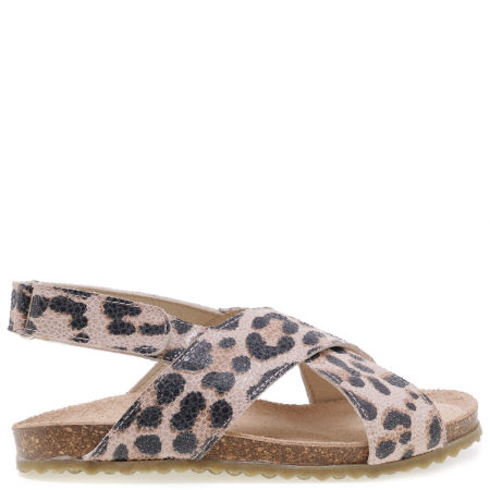 BEŻOWE SANDAŁY DZIECIĘCE ZE SKÓRY NATURALNEJ