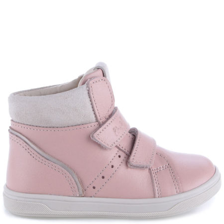 Hudson różowe trampki dziecięce ze skóry naturalnej