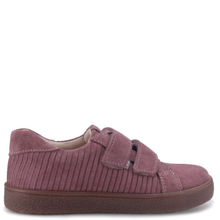 Madrid fioletowe trampki dziecięce ze skóry naturalnej