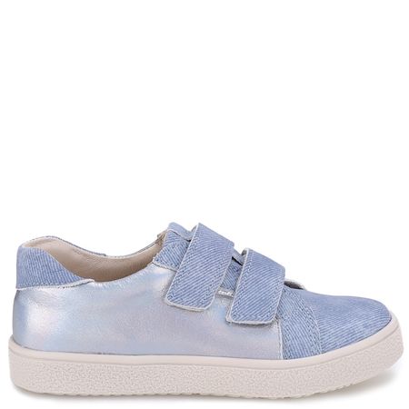 Madrid niebieskie trampki dziecięce ze skóry naturalnej