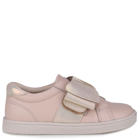 Marsylia różowe trampki dziecięce ze skóry naturalnej