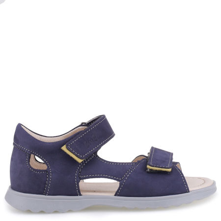 Jamaica granatowe sandały dziecięce ze skóry naturalnej