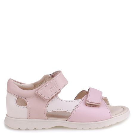 Jamaica różowe sandały dziecięce ze skóry naturalnej
