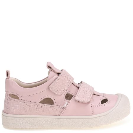 Palermo różowe sandały dziecięce ze skóry naturalnej