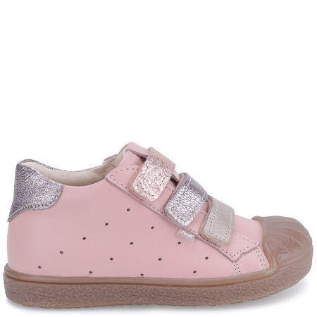  Berlin różowe trampki dziecięce ze skóry naturalnej