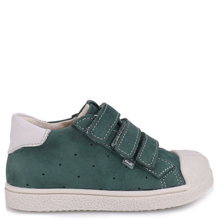Berlin zielone trampki dziecięce ze skóry naturalnej