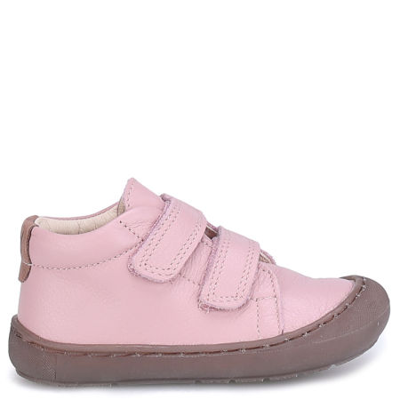 Lima barefoot różowe trampki dziecięce ze skóry naturalnej