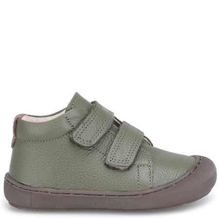 Lima barefoot zielone trampki dziecięce ze skóry naturalnej 