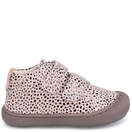 Lima barefoot beżowe trampki dziecięce ze skóry naturalnej