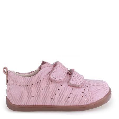 Luma Barefoot różowe trzewiki dziecięce ze skóry naturalnej