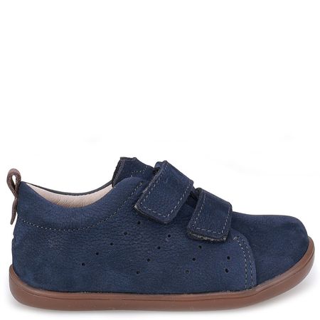 Luma Barefoot granatowe trzewiki dziecięce ze skóry naturalnej