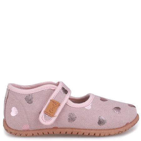 Kapcie dla dzieci różowe w serduszka