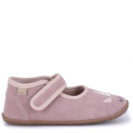 Kapcie Barefoot dla dzieci różowe z jednorożcem